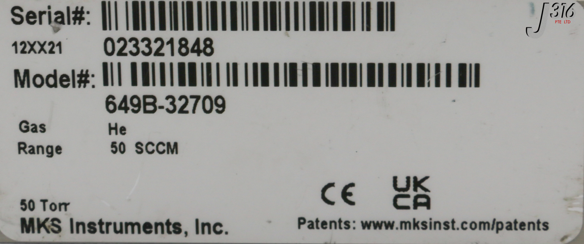 6797 MKS MFC, PRESSURE CONTROLLER, TYPE 649, 50TORR 649B-32709 | eBay